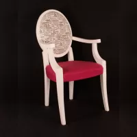 Medalion karfás szék